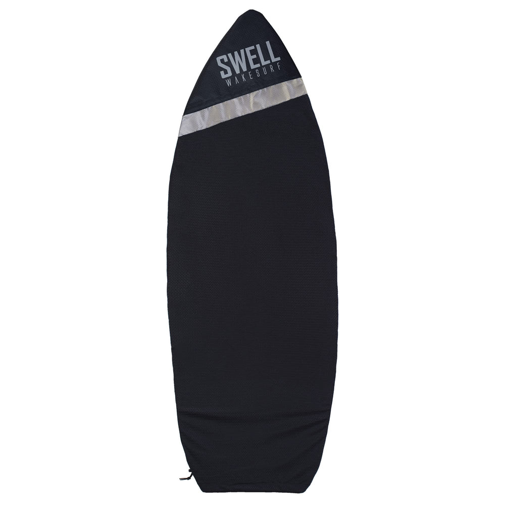 SWELL Wakesurf front view of pointed-nose grey sock showing snug fit and protection