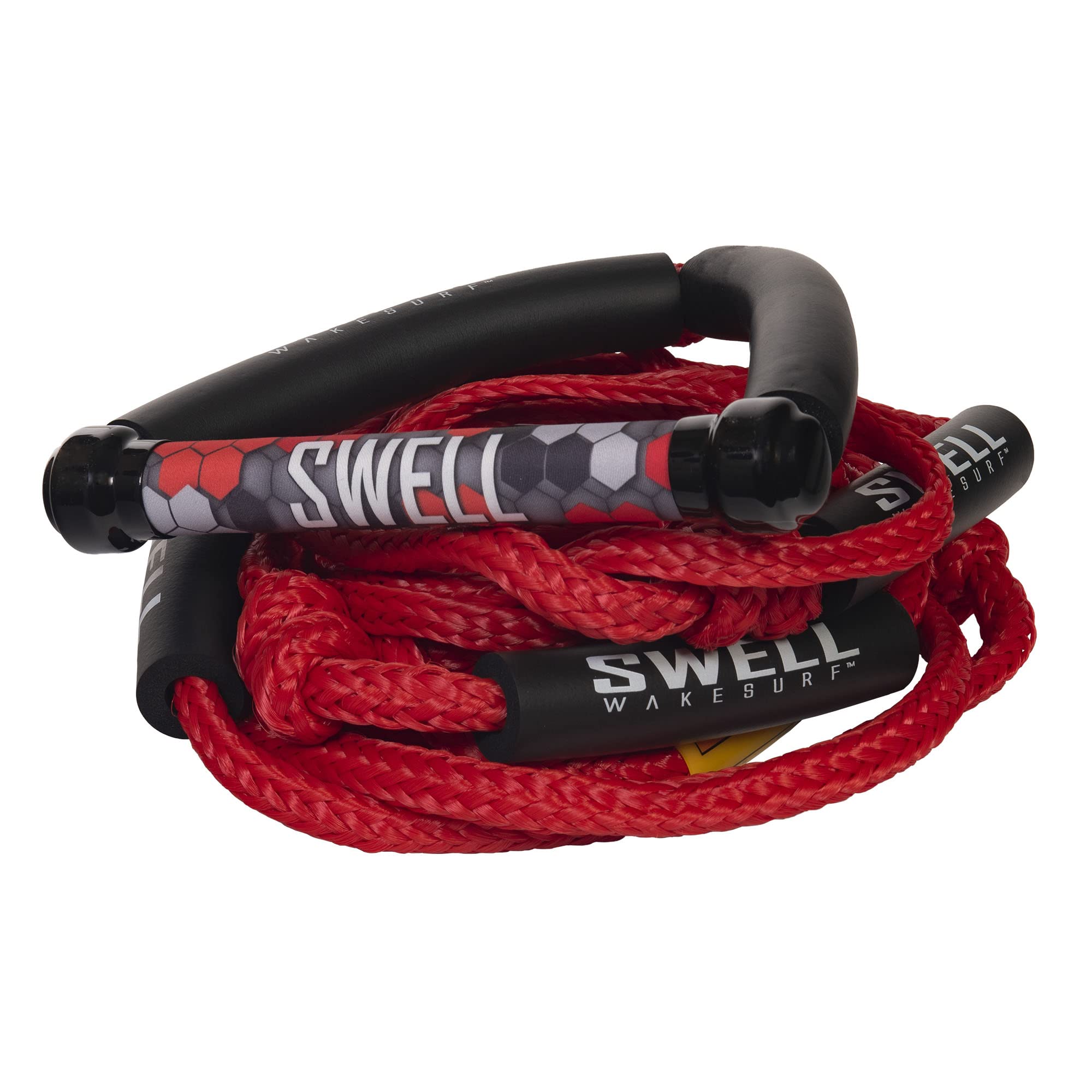 SWELL Wakesurf soft 8-inch handle front view showing comfortable non-slip grip