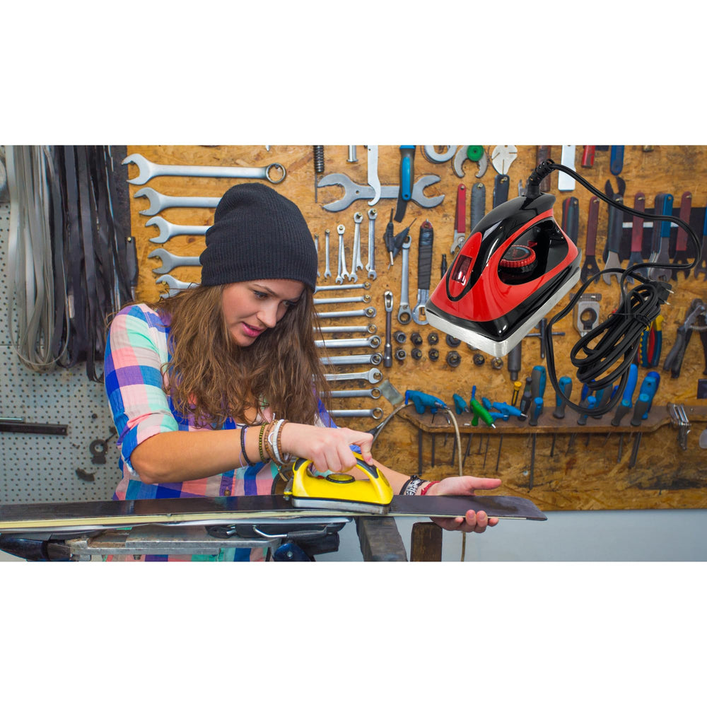 Swix iron power cord and control buttons emphasizing easy operation and dependable power