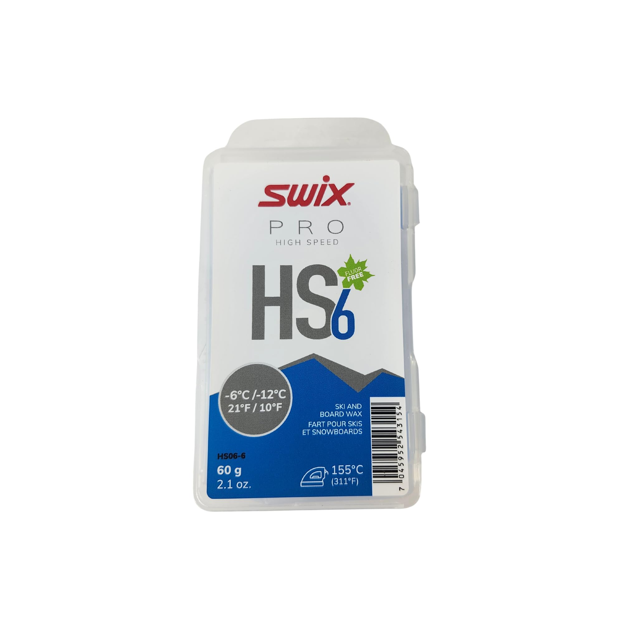 Swix HS6 front stick showing product and clear benefit of easy application