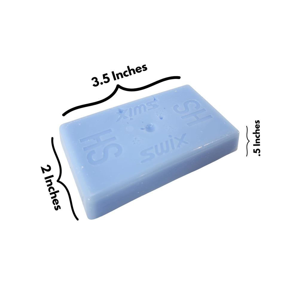 Swix HS6 wax texture close-up showing smooth formula for durable performance