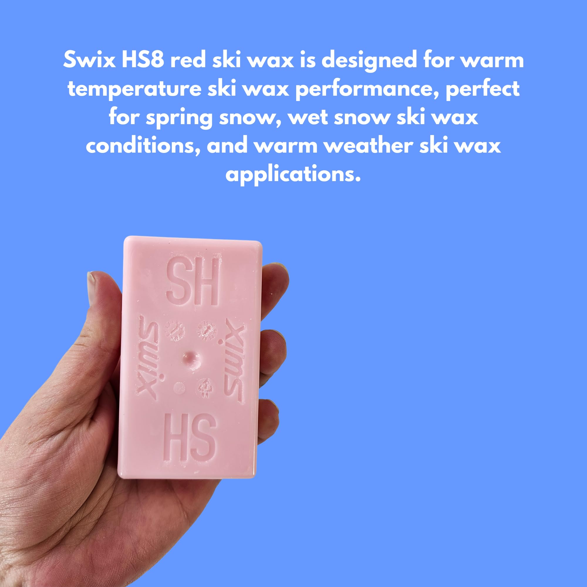 Swix HS8 being scraped and brushed to reveal a smooth, fast base for improved glide