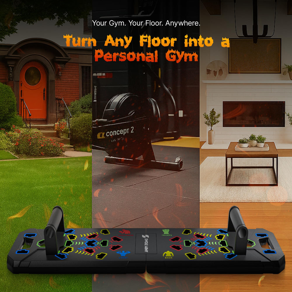 Swole Army resistance bands and accessories laid out for versatile training benefit