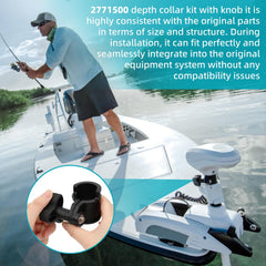 Sxkxm depth collar knob with included hardware showing tool-free tightening