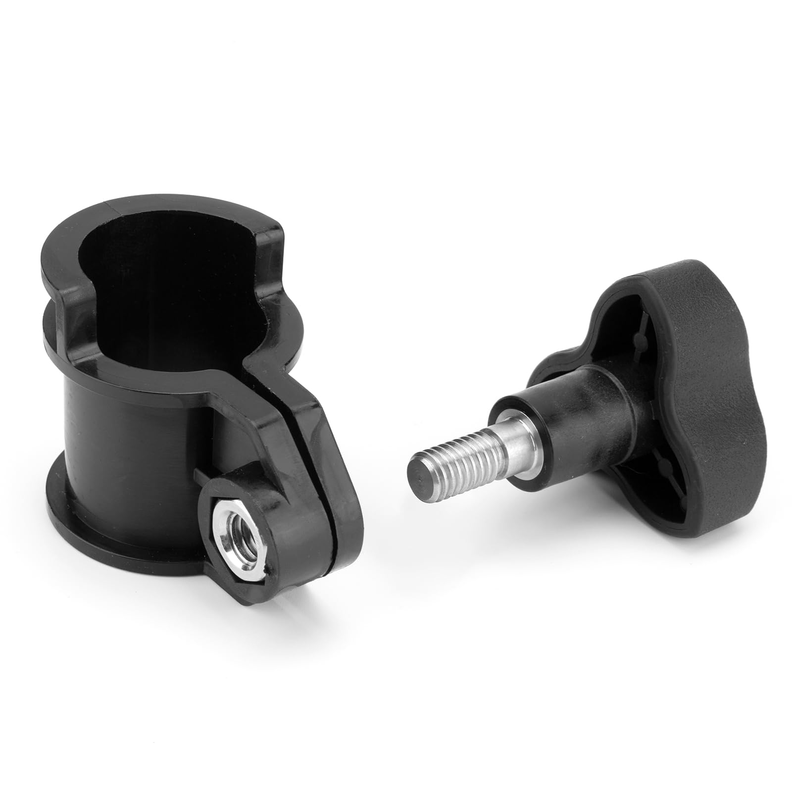 Sxkxm depth collar on a boat motor illustrating restored steering stability