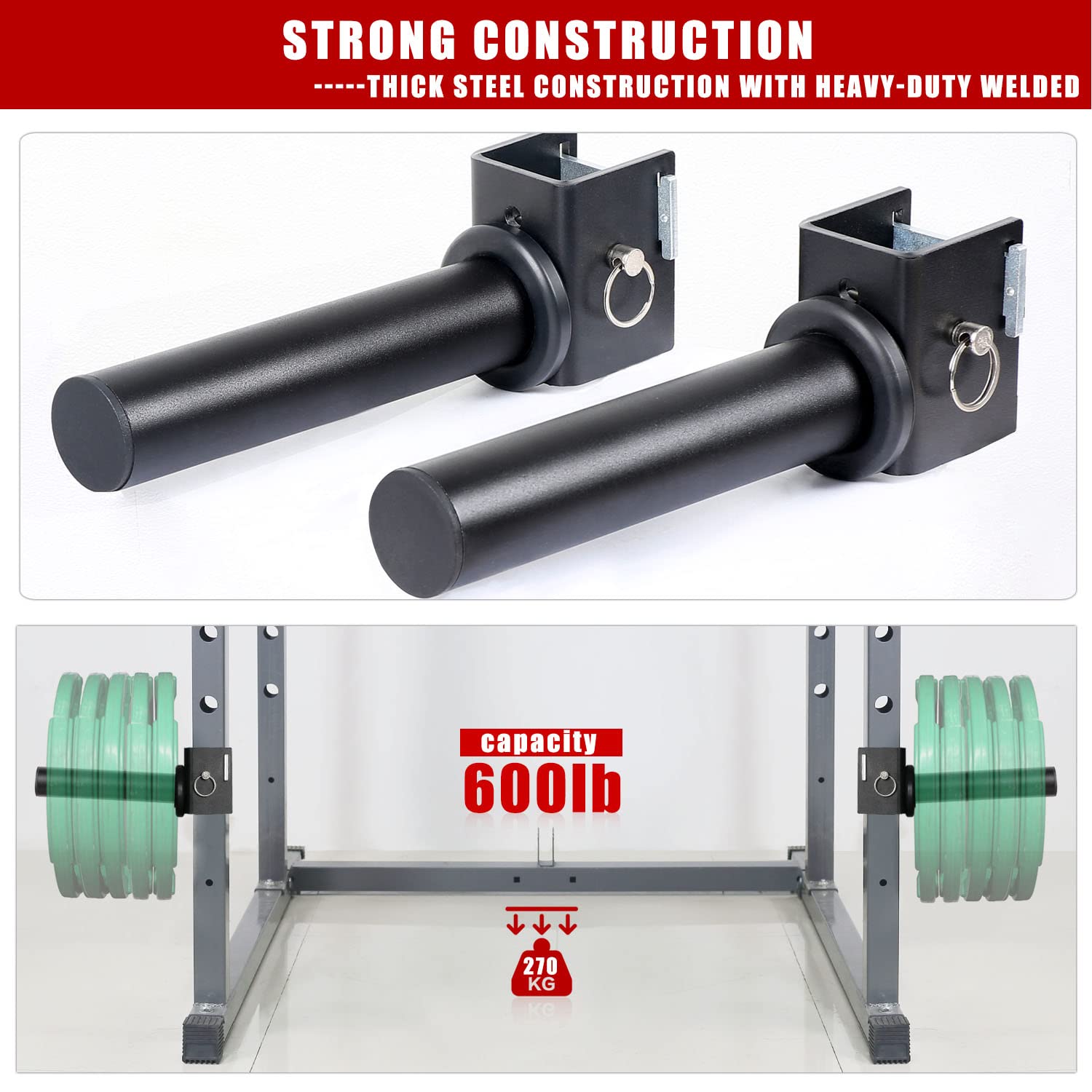 SYL Fitness in-use image with plates being loaded quickly and safely