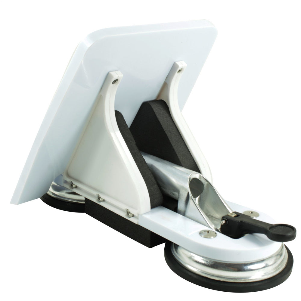 Sylvan Wave Maker rubber suction cap detail showing secure attachment benefit