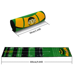 Symbiontia TPR non-slip backing detail providing stability on hard floors and carpet