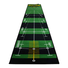 Symbiontia putting mat full-length view showing practice lane and markings for better accuracy