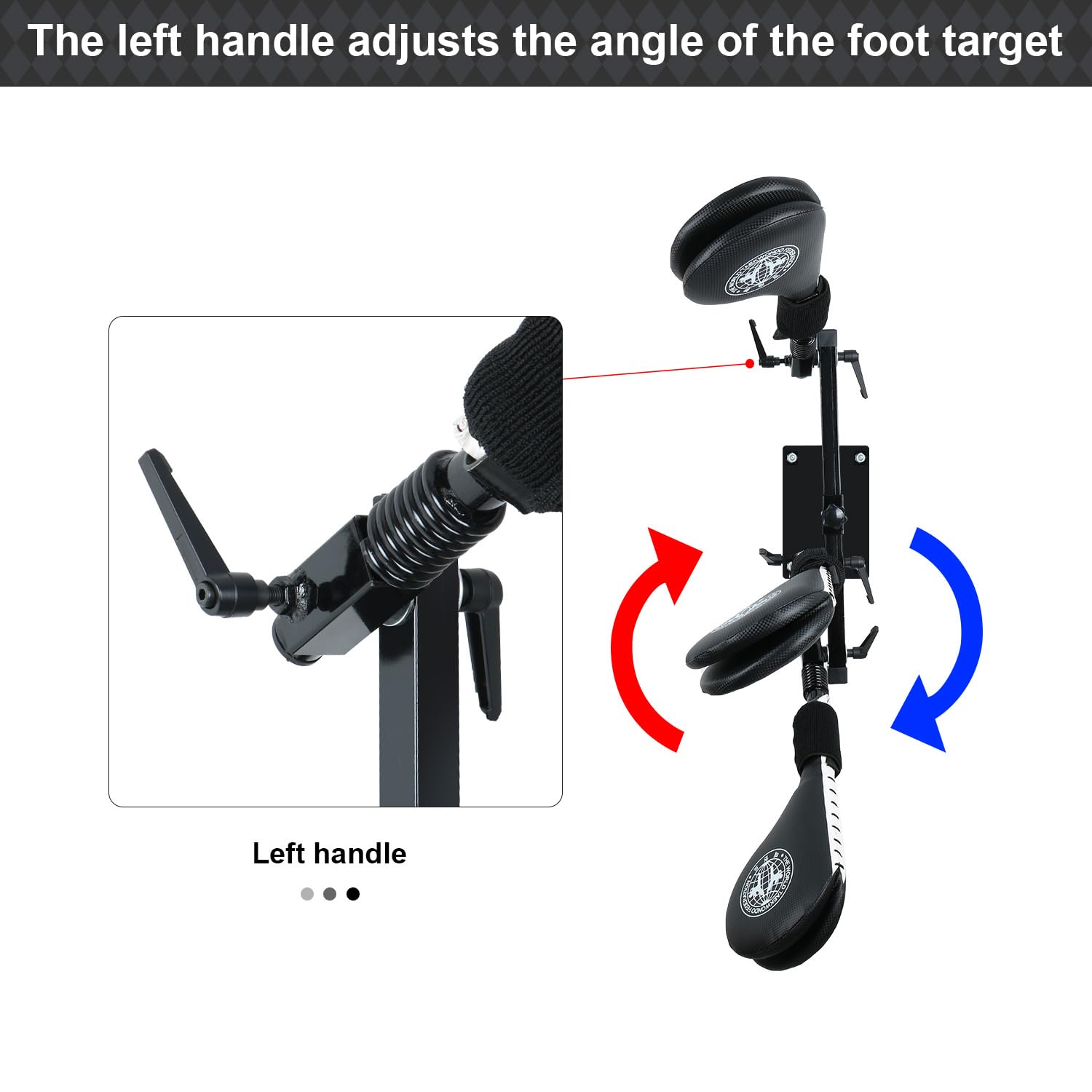 SYNTECSO pad detached and used as hand pad showcasing conversion versatility