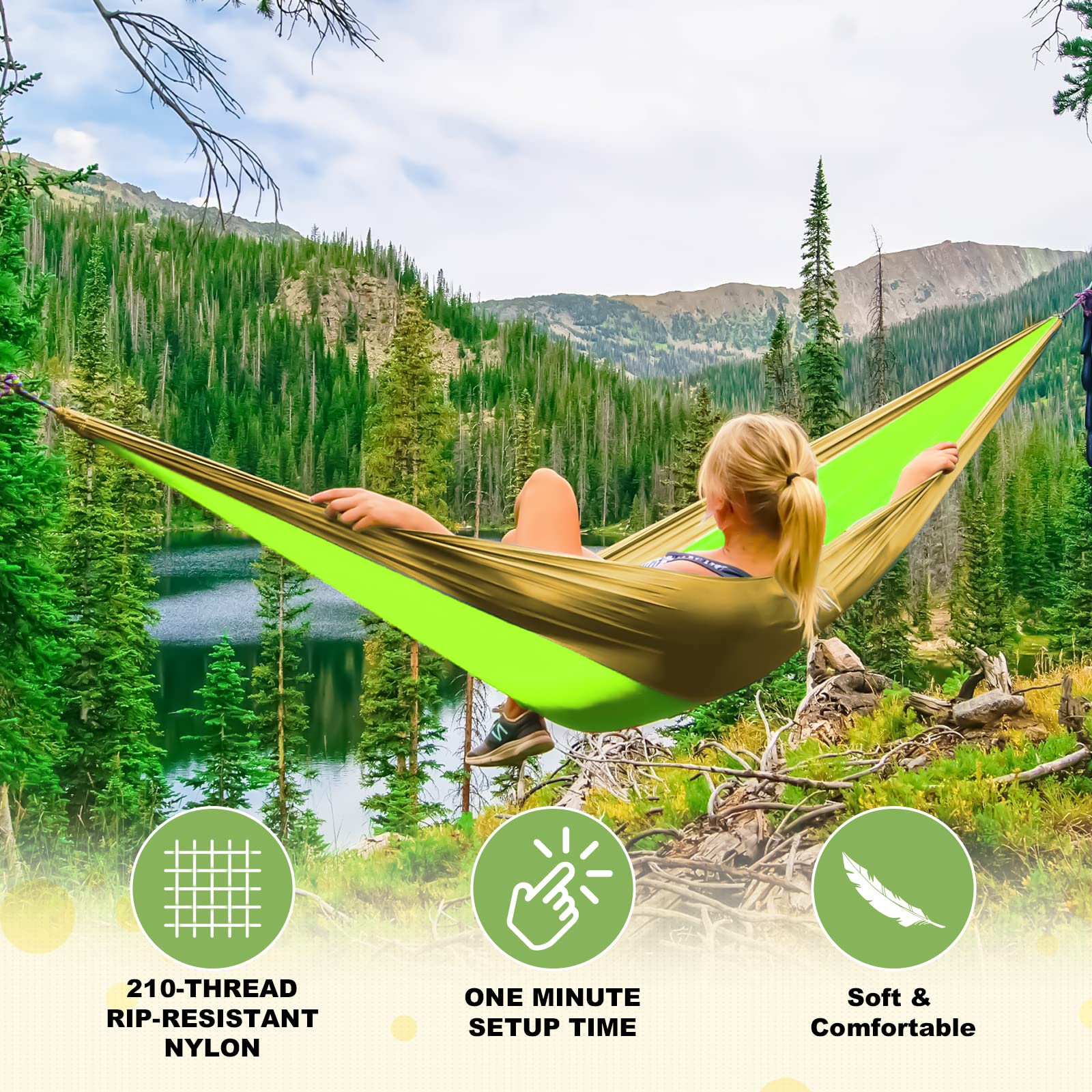 SZHLUX packed in stuff sack for compact travel convenience