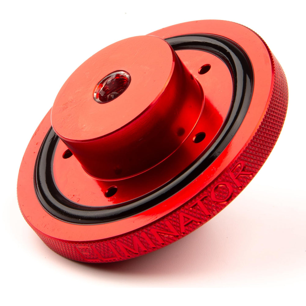 T-H Marine installed on Minn Kota prop demonstrating tool-free convenience