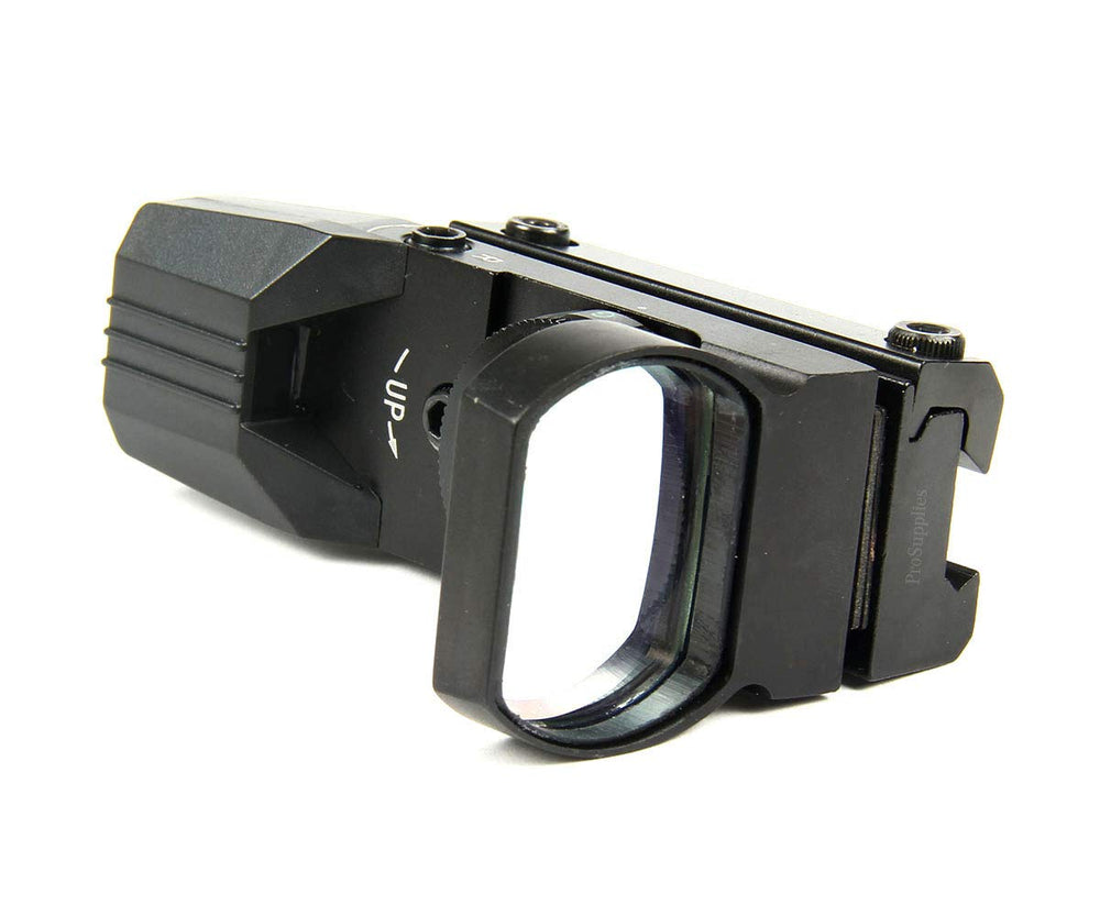 TACFUN lifestyle image on airsoft rifle showing quick target acquisition benefit