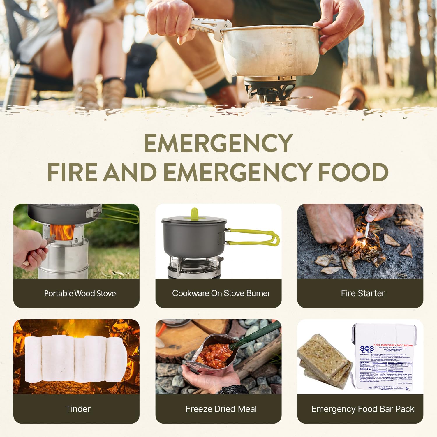 TacPreps emergency tent, bivy bags and blankets showing shelter and warmth protection