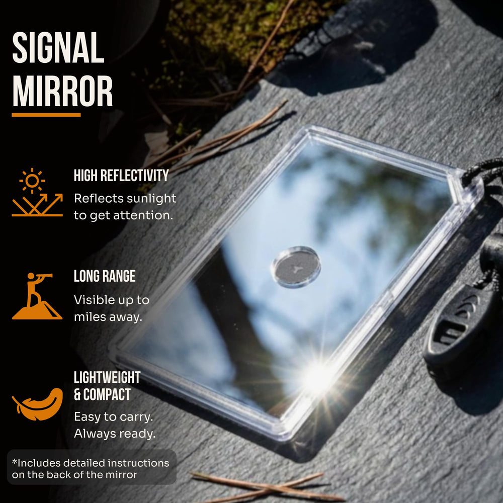 Tactiko Survival detailed shot of pealess whistle built to sound clearly in wind and cold
