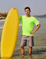 TACVASEN side profile on model demonstrating stretch and mobility benefit