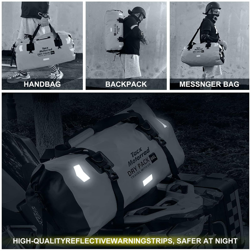 tacxmotorrad internal zip pocket storing electronics safely and organized inside bag