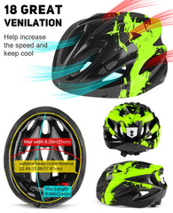 tadpole ventilation top view, airflow channels keep head cool during rides