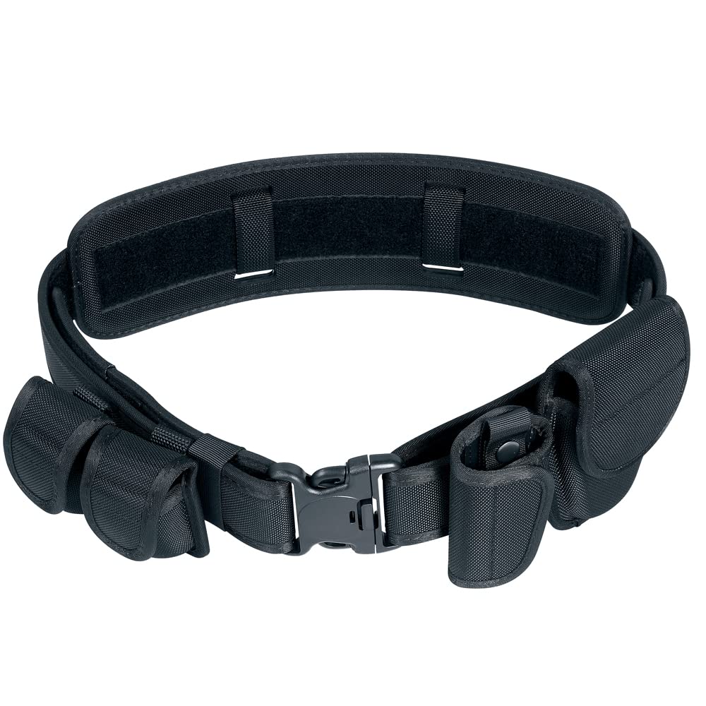 TAFTACFR size comparison next to a standard duty belt illustrating scale and fit