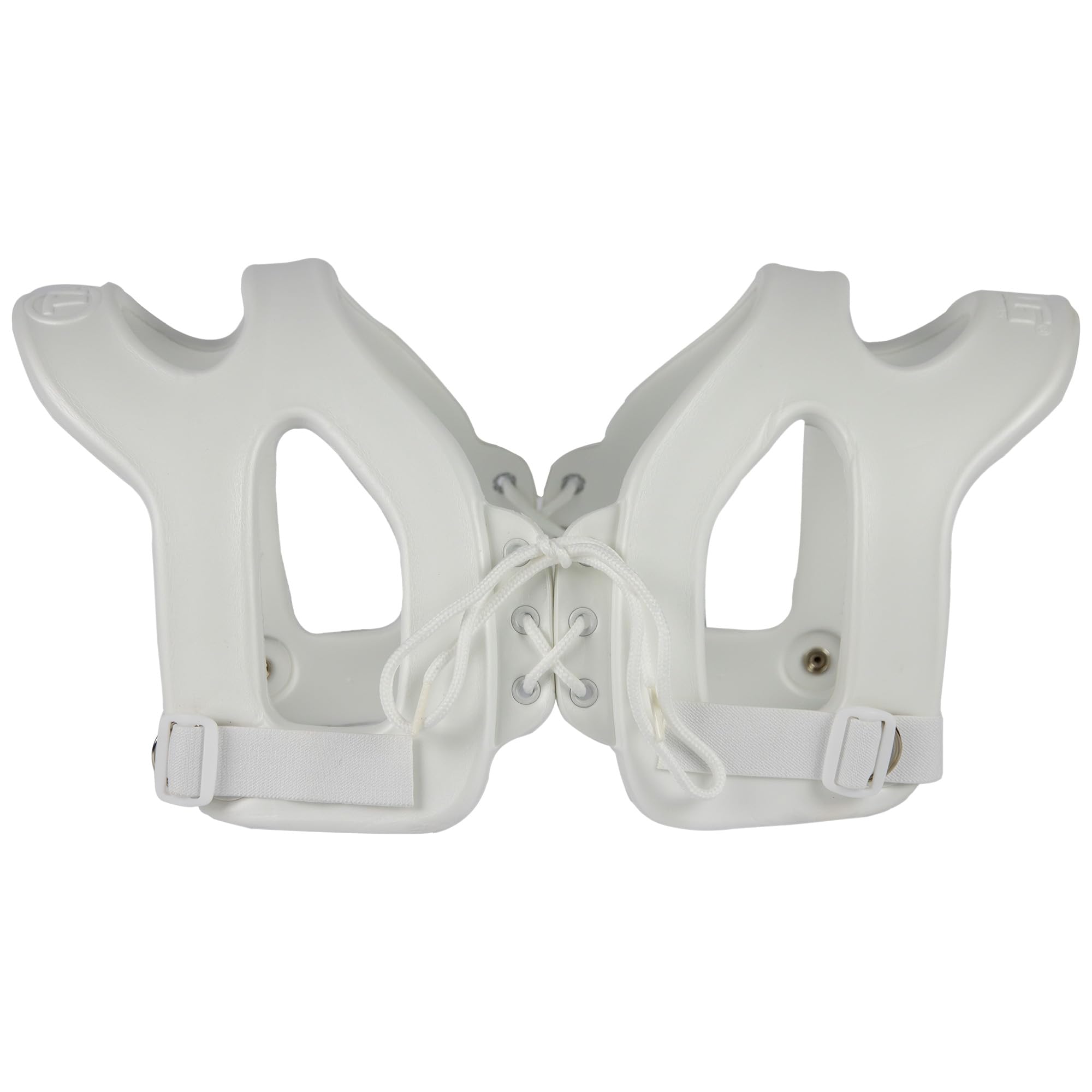 TAG youth shoulder pad front view showing slim protective profile and fit