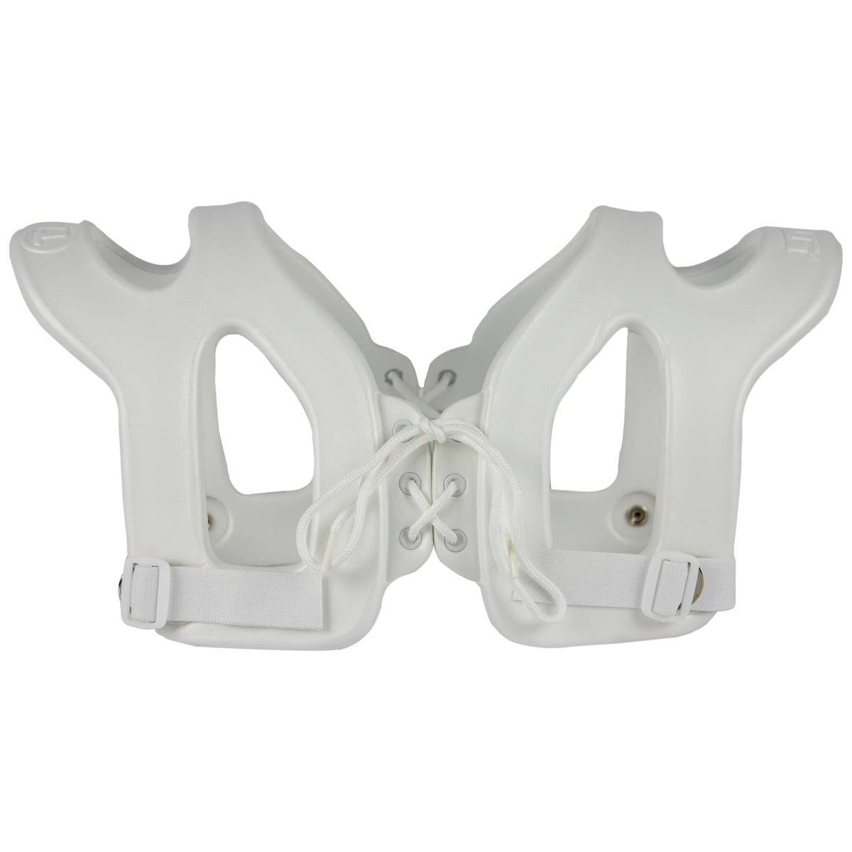 TAG youth shoulder pad front view showing slim protective profile and fit