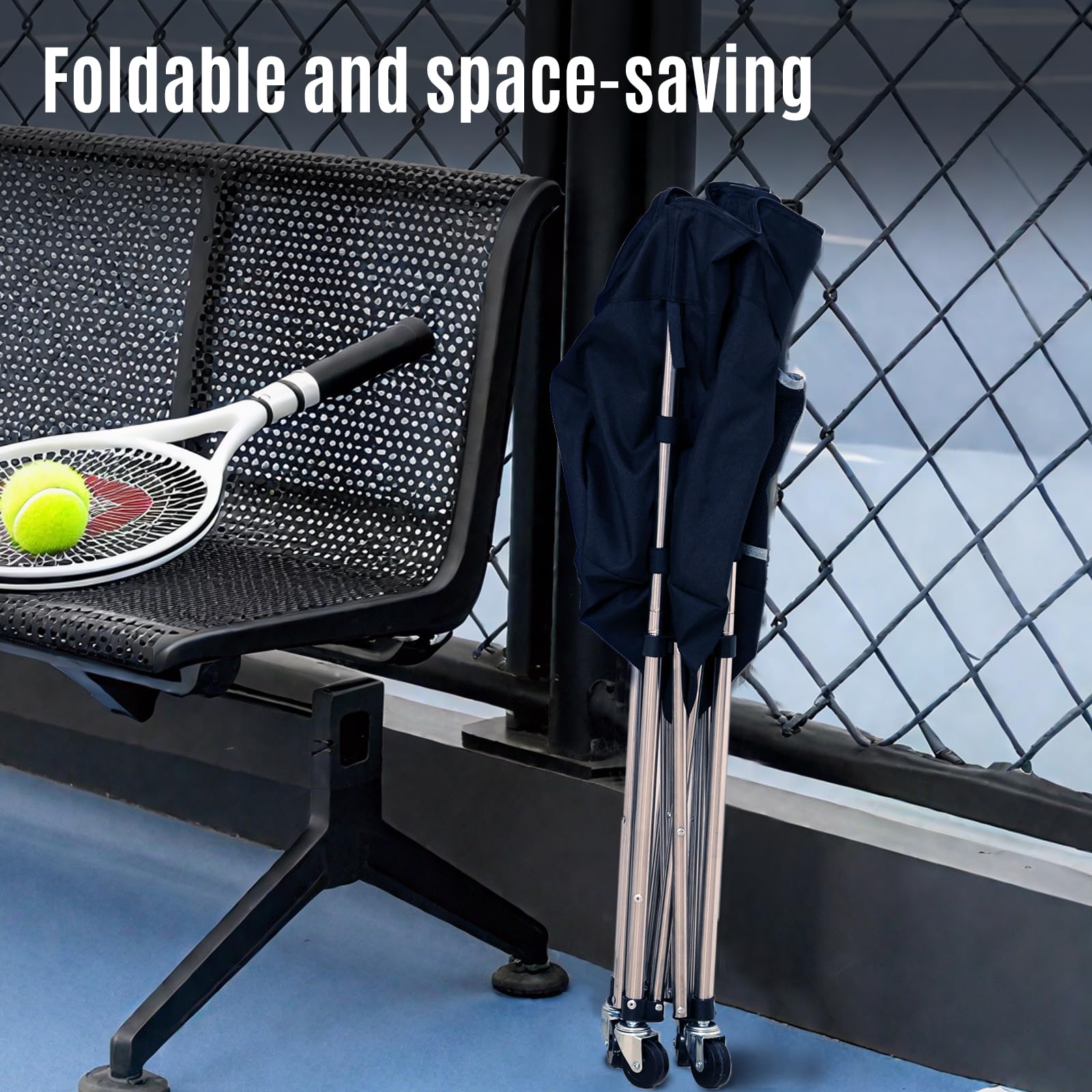 TaiAlphayi folded in car trunk for easy transport and compact storage