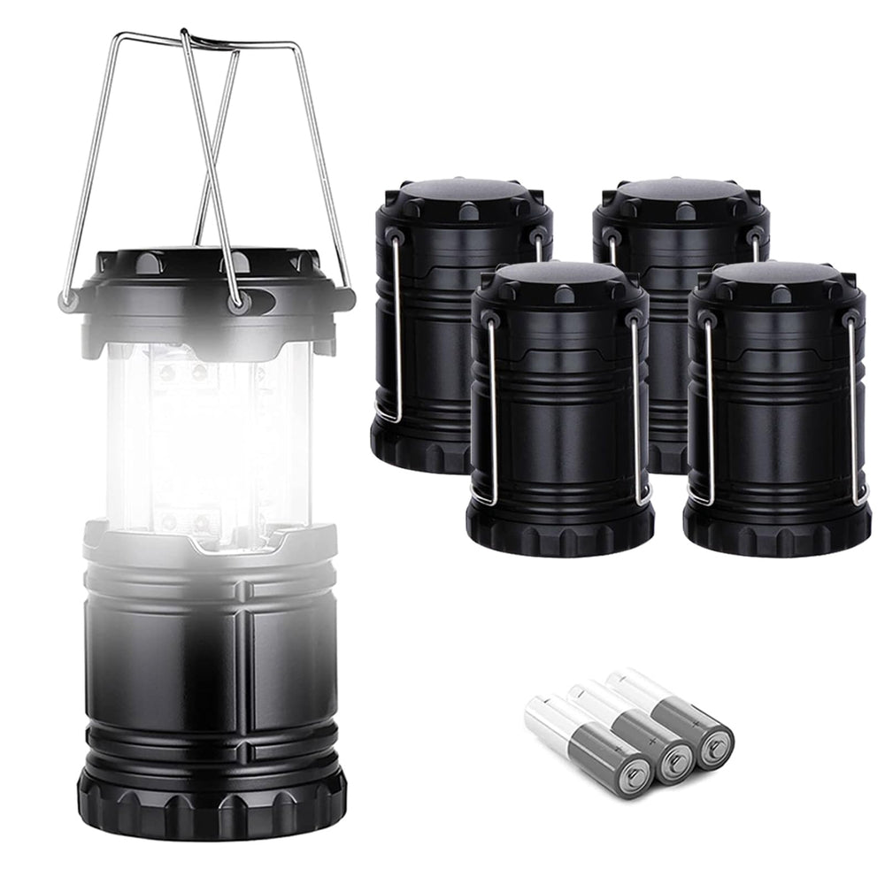 TAIHOM ELECTRIC front view of 4-pack lanterns showing compact design and bright benefit