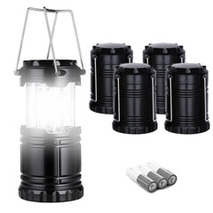TAIHOM ELECTRIC front view of 4-pack lanterns showing compact design and bright benefit