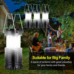 TAIHOM ELECTRIC lantern hanging inside a tent showing hands-free illumination advantage