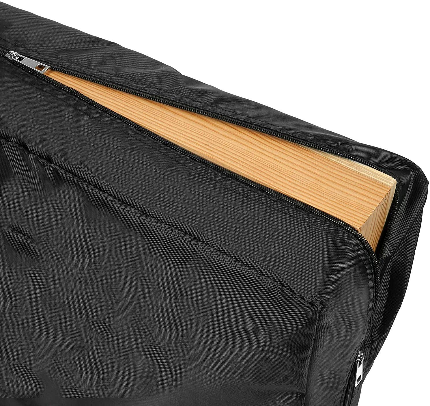 Tailgating Pros demonstration of regulation 4'x2' boards stored securely inside case
