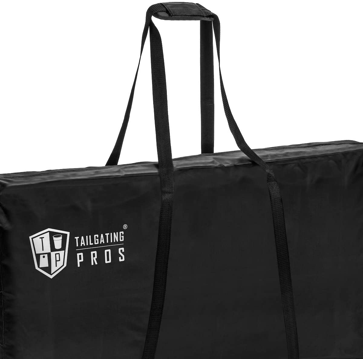 Tailgating Pros padded Velcro shoulder strap detail for comfortable carrying