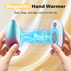 Taiofan held in palm demonstrating portable warmth benefit