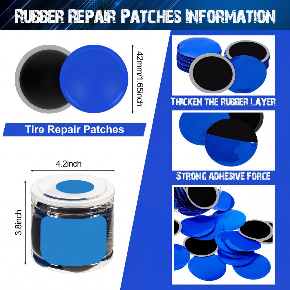 Tallew patch close-up texture highlighting durable rubber seal