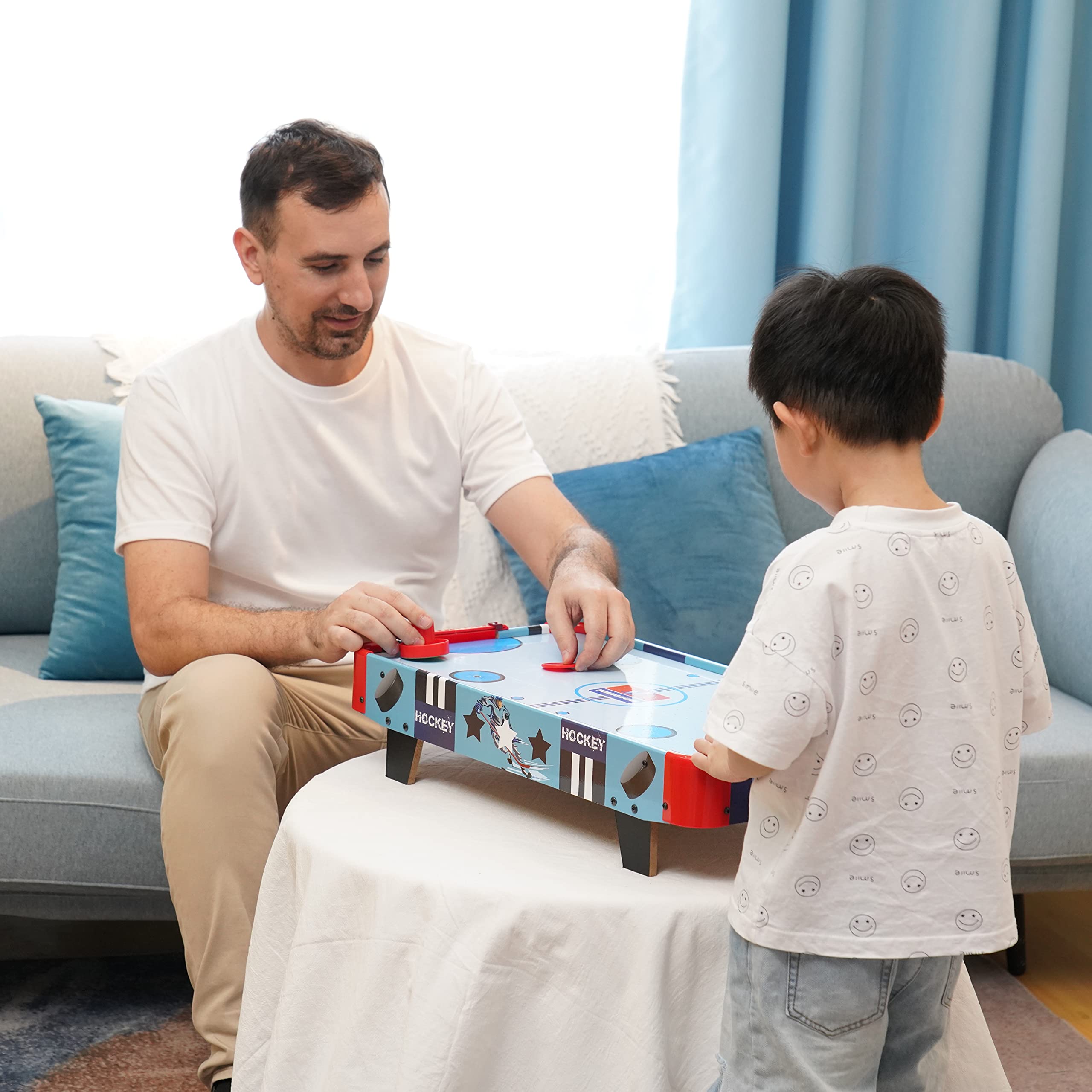 TALLO size comparison with hand, portable storage benefit
