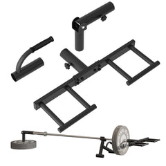 Tamisom front view of attachment set showing durable construction and versatility