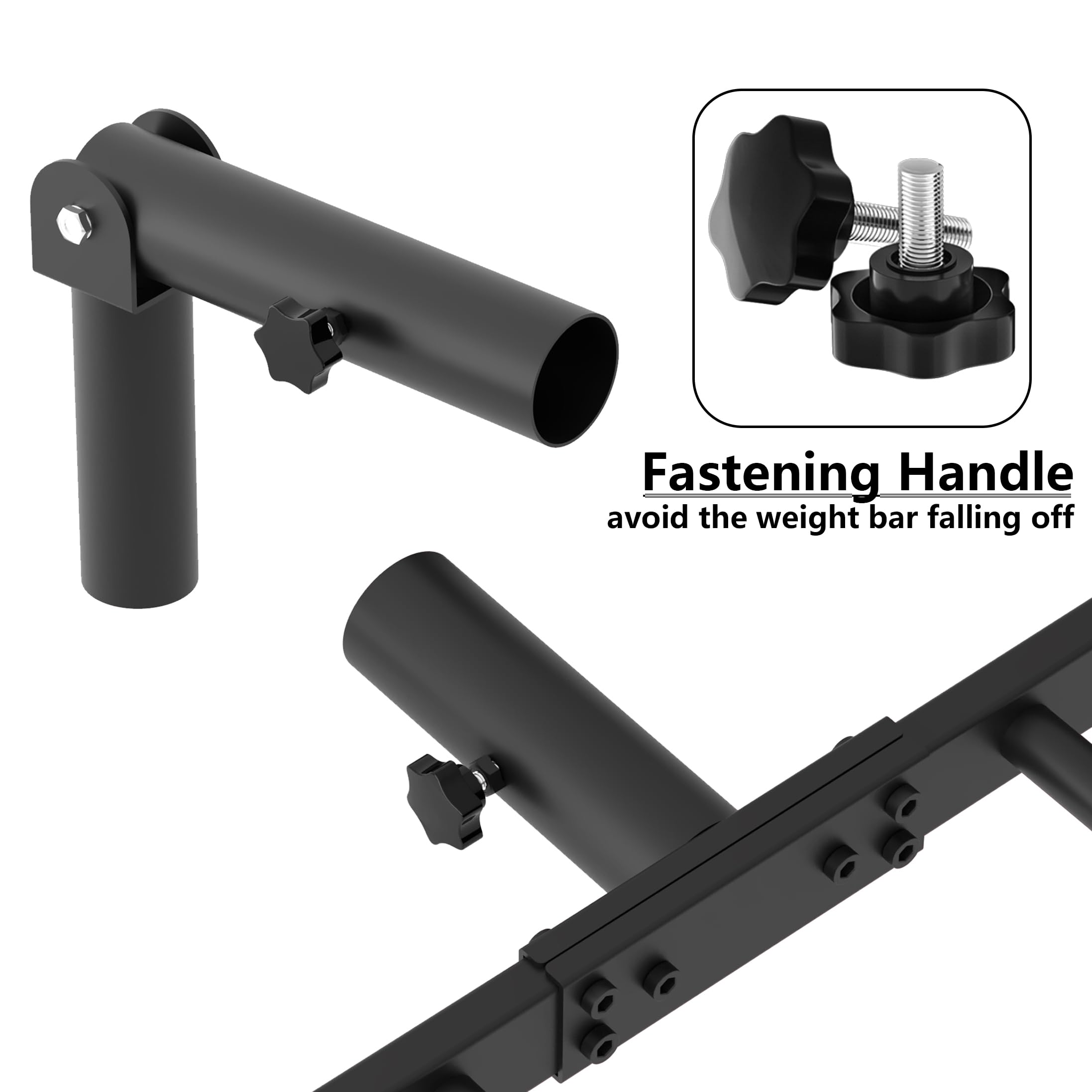 Tamisom scale comparison next to a barbell showing compact footprint
