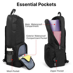 Tangoner padded adjustable straps and back panel for comfortable weight distribution