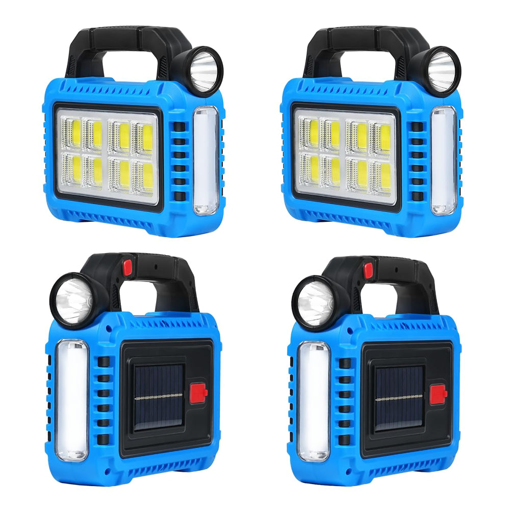 TANSOREN front view illuminated lantern showing bright focused beam and reliable light
