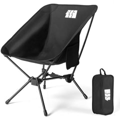 TANSTRIDER front view folded chair showing compact carry benefit