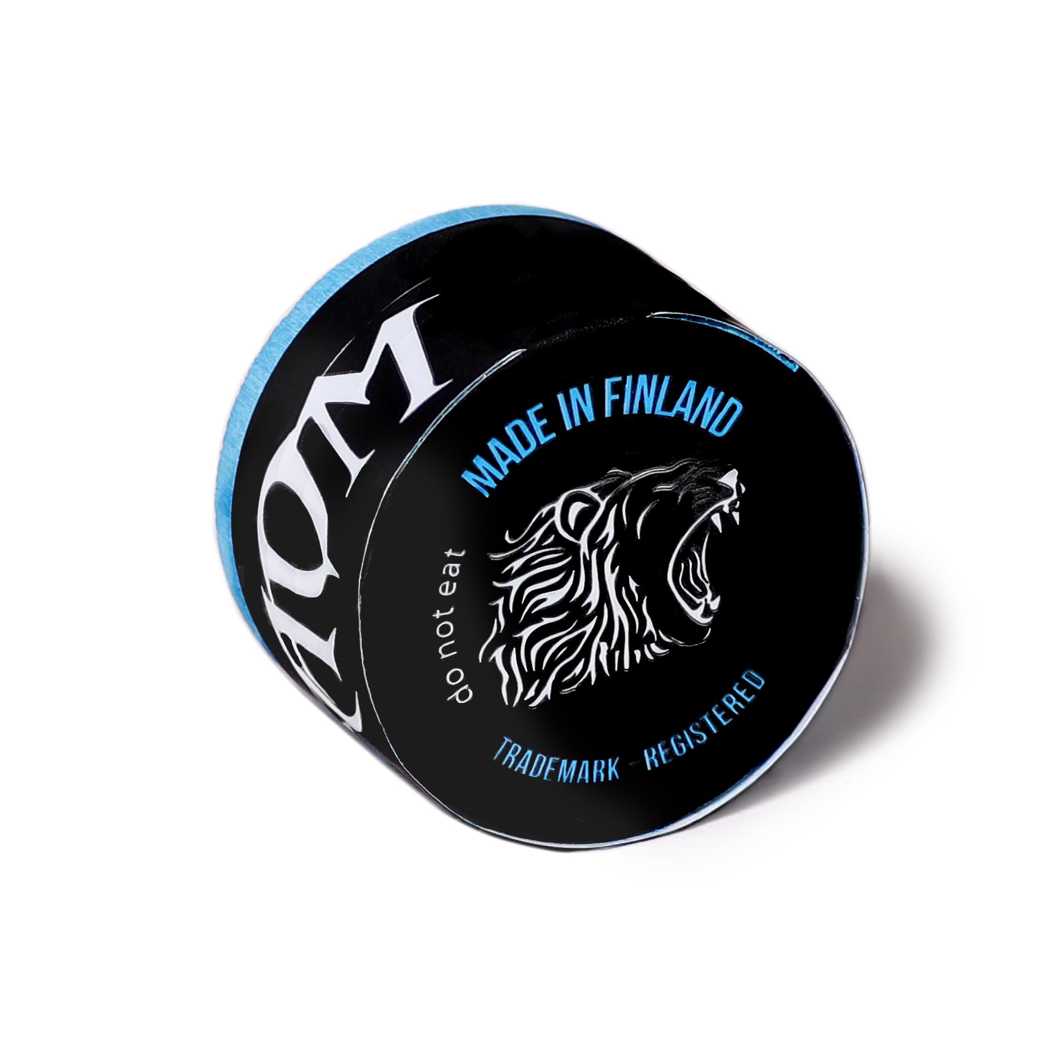 TAOM pocketer stick detail showing tapered plastic stick for fast chalk handling