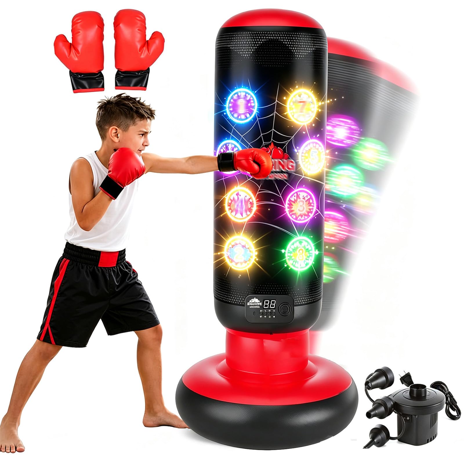 Taotuo front view of full set showing easy setup and active fun