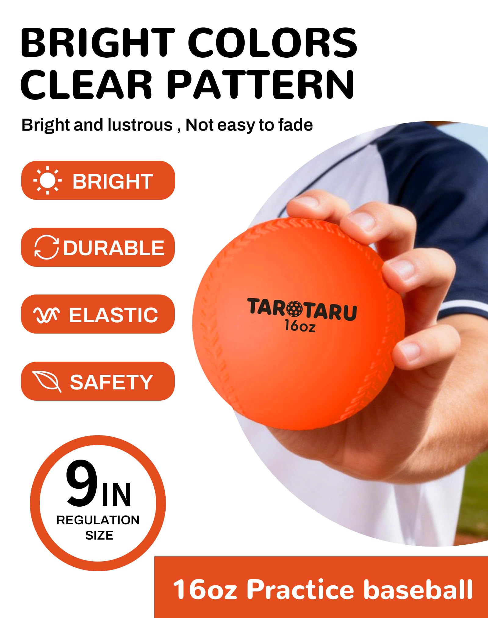 Tarutaru close-up of PVC shell texture highlighting grip and durability benefit
