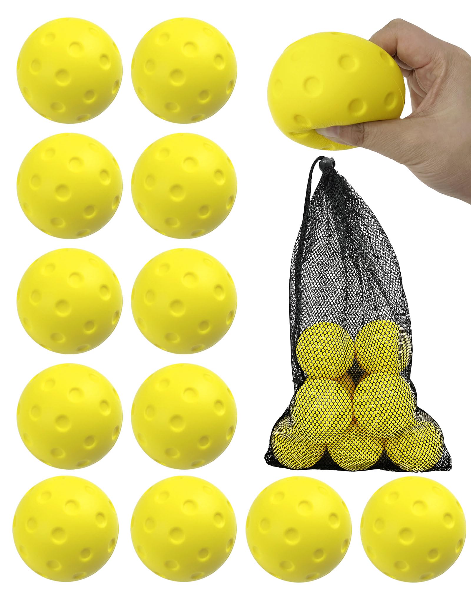 Tarutaru front packaging showing 12 quiet practice balls and value pack benefit