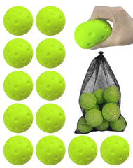 Tarutaru front packaging showing 12-ball set and quiet practice benefit