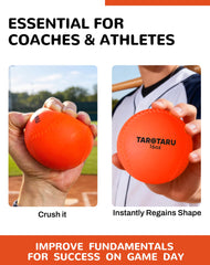 Tarutaru size comparison with a standard baseball illustrates scale and training benefit