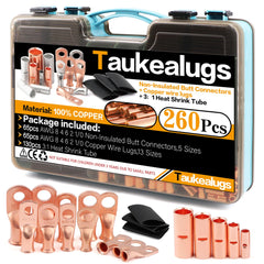 Taukealugs organizer box showing all components for quick access and portability