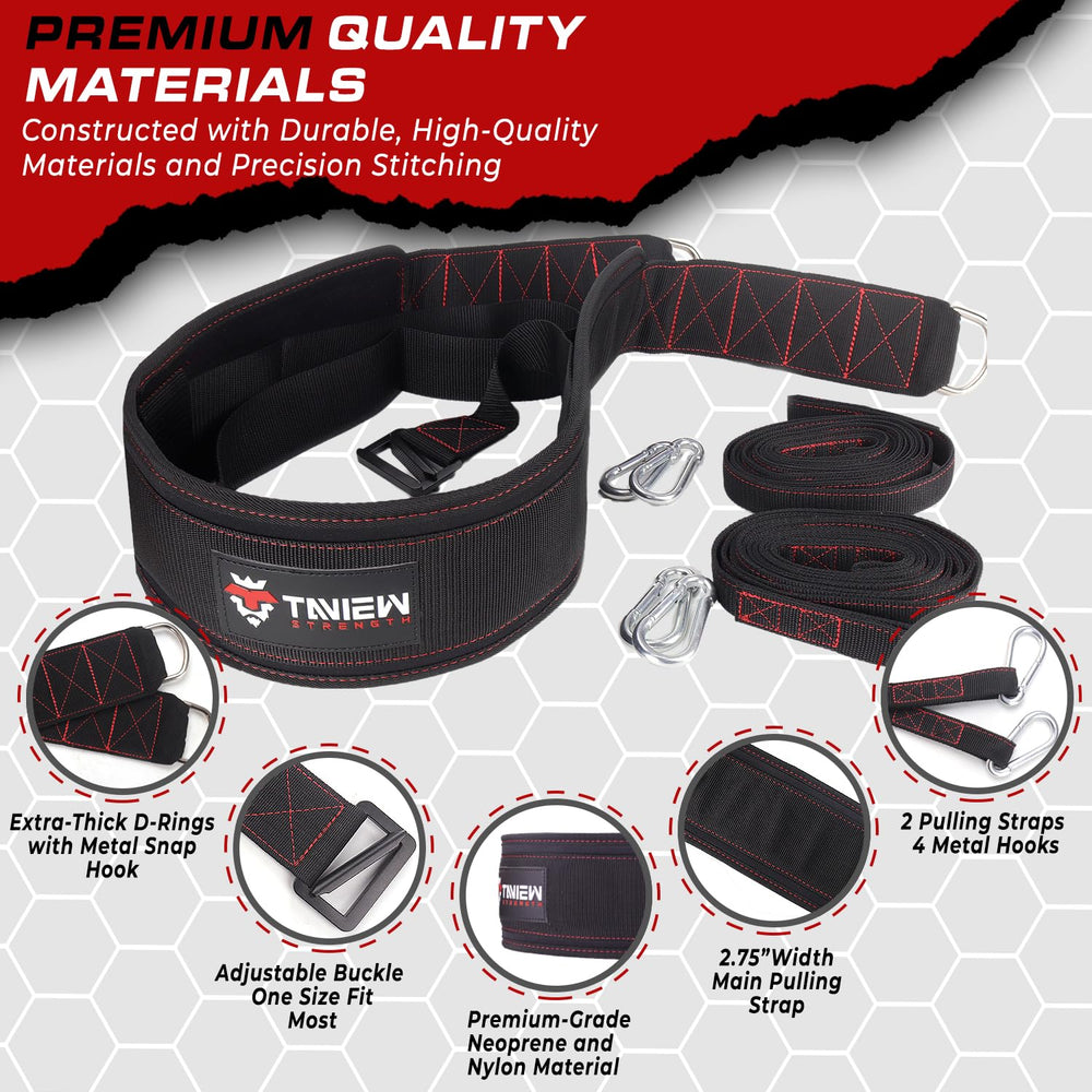 TAVIEW close-up of reinforced stitching and metal buckle for long-lasting durability