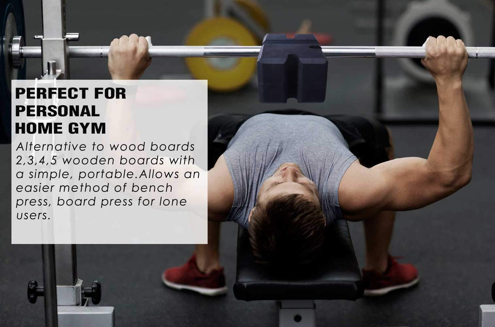 TAVIEW block next to dumbbell to show scale and easy portability benefit
