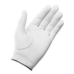 TaylorMade close-up of Cabretta Soft Tech Leather texture highlighting soft feel