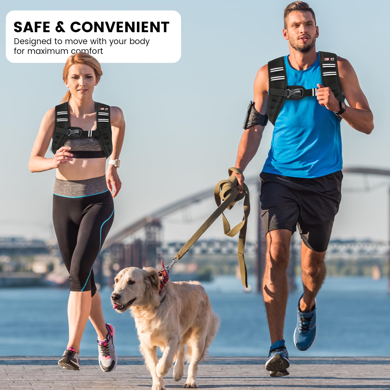 TB3C rear elastic mesh pocket storing phone and keys securely during exercise